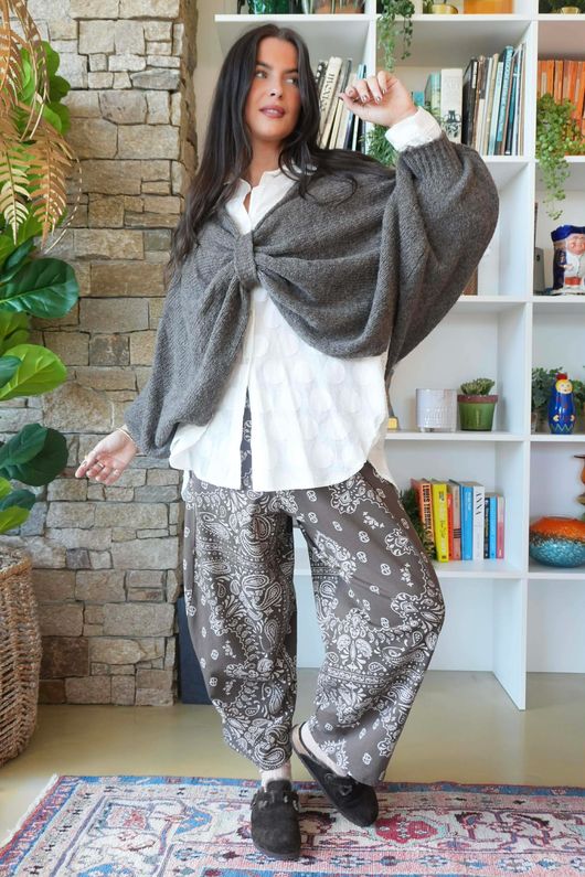 Big Softie Batwing Or Butterfly Knit Earth /17=